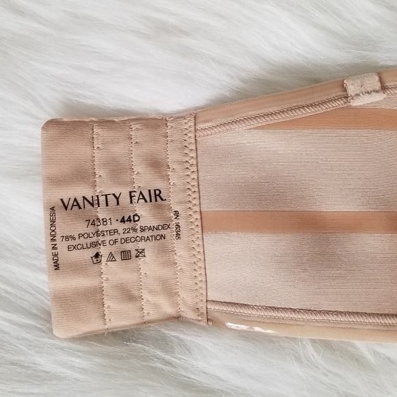 Vanity Fair Intimates Sleepwear Nude Strapless Bra Poshmark
